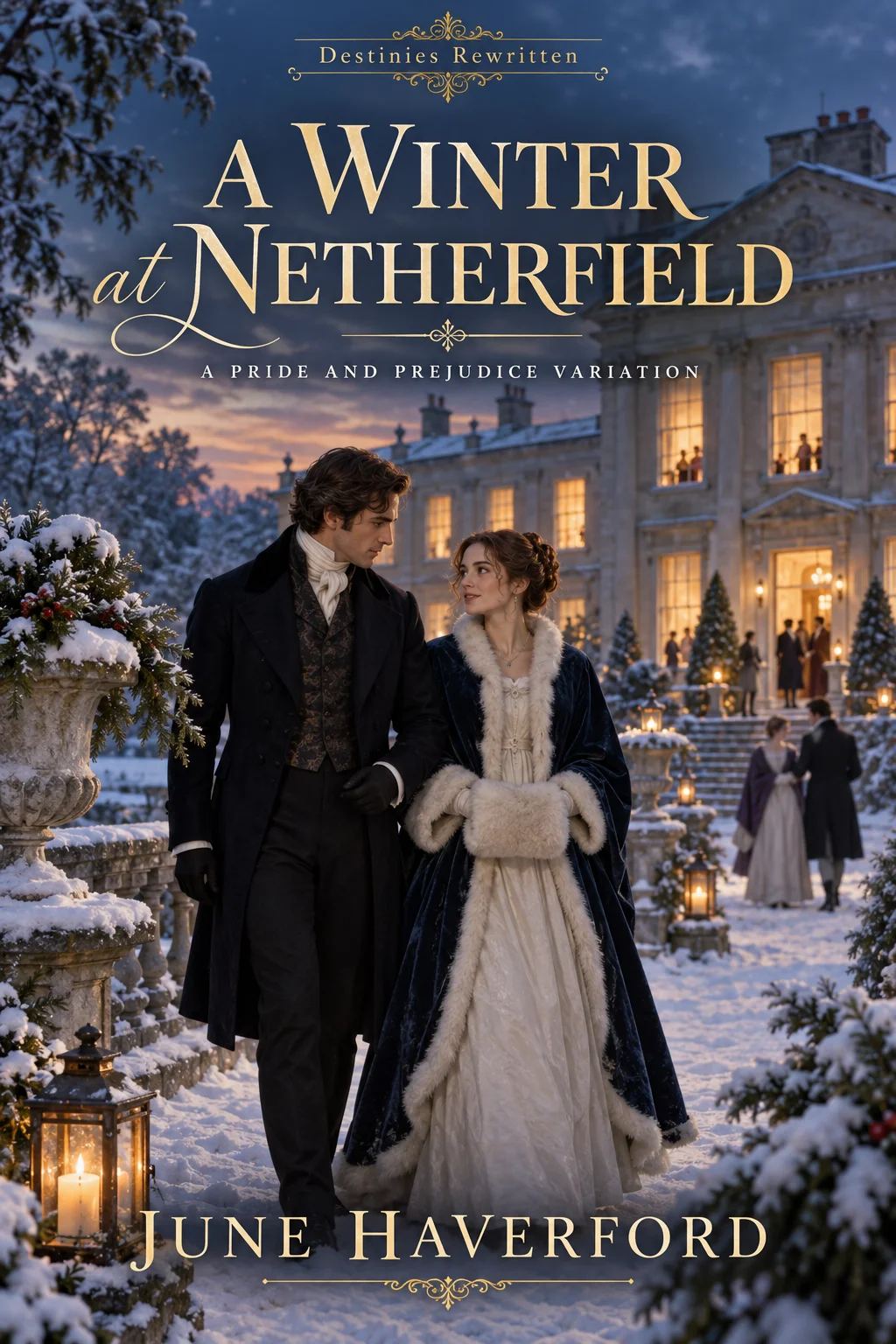 A Winter at Netherfield book cover