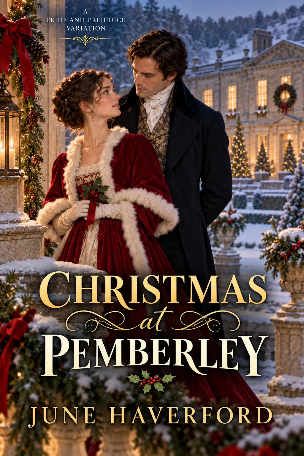 Christmas at Pemberley book cover