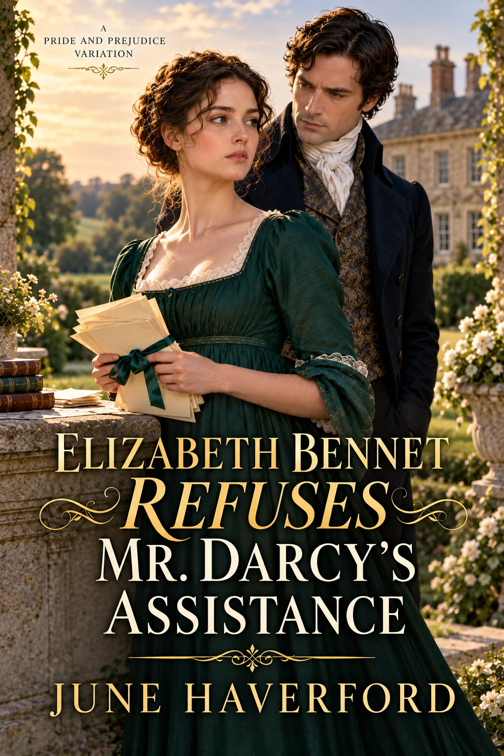 Elizabeth Bennet Refuses Mr. Darcy’s Assistance book cover